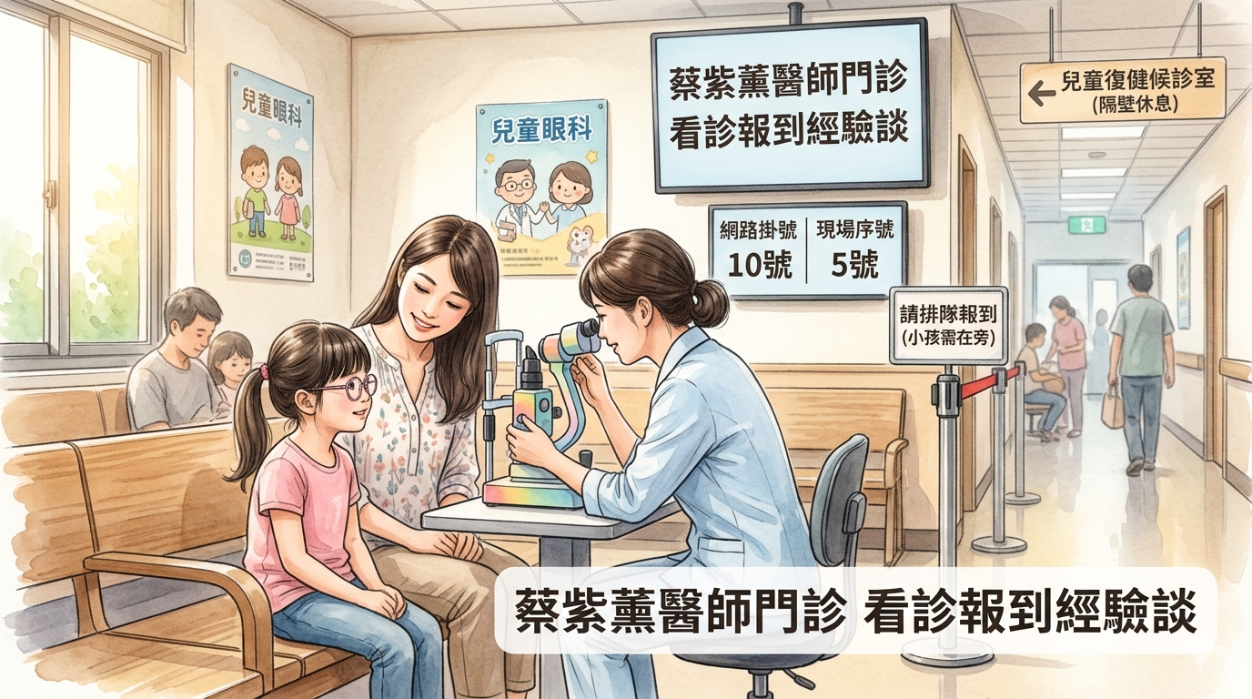 蔡紫薰醫師門診看診報到全攻略